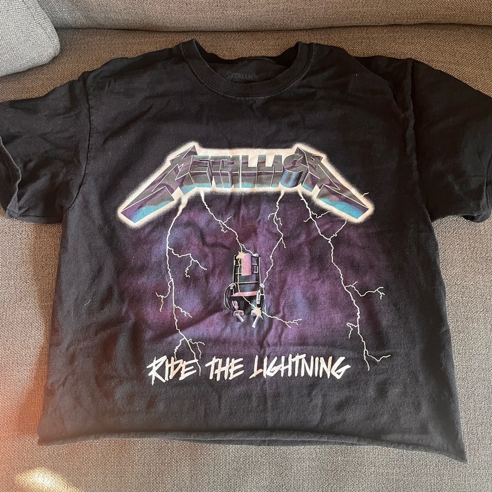 Women’s Black Metallica Graphic T-Shirt